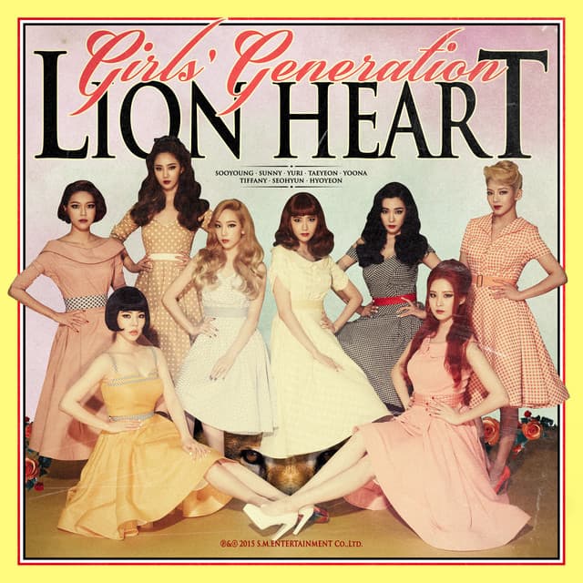 Lion Heart - The 5th Album 커버